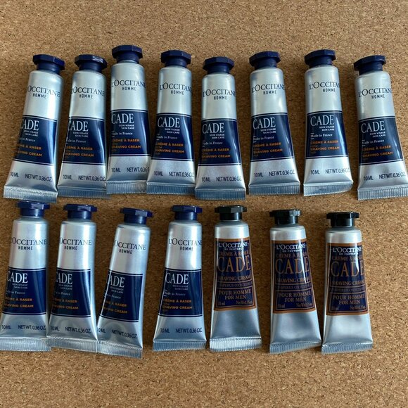 (New) L’Occitane Cade Men's Shaving Cream 10ml x 15 - Picture 1 of 5